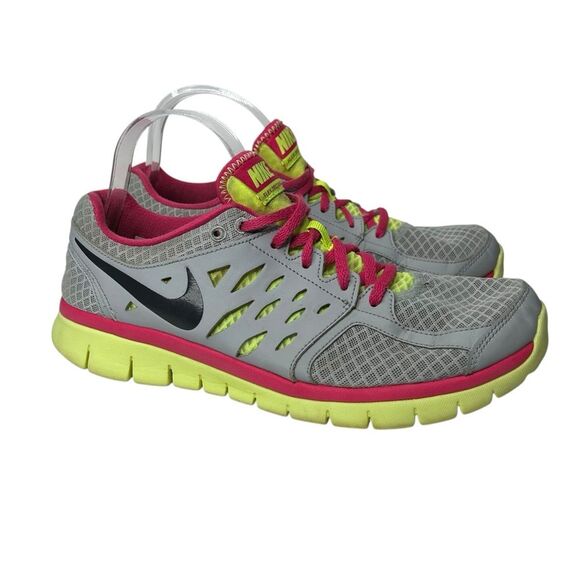 Nike Gray and Pink Athletic Shoes 11 - Picture 1 of 11